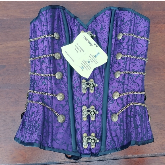 BUNDLE of 2 Steampunks corsets from Corset Story, size 28" / US 12 - Picture 3 of 11